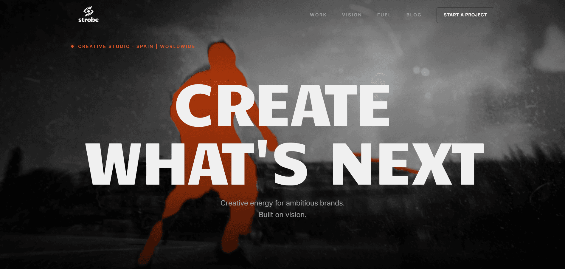 Strobe Vision — Portada del proyecto
