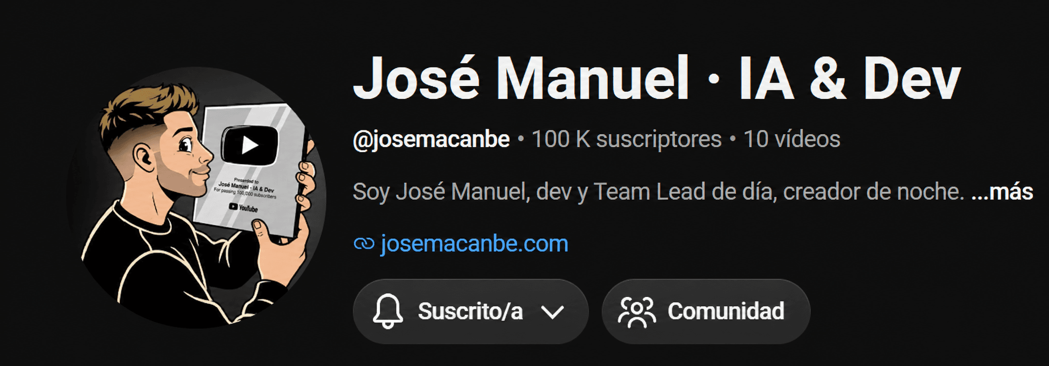 @josemacanbe — Portada del proyecto